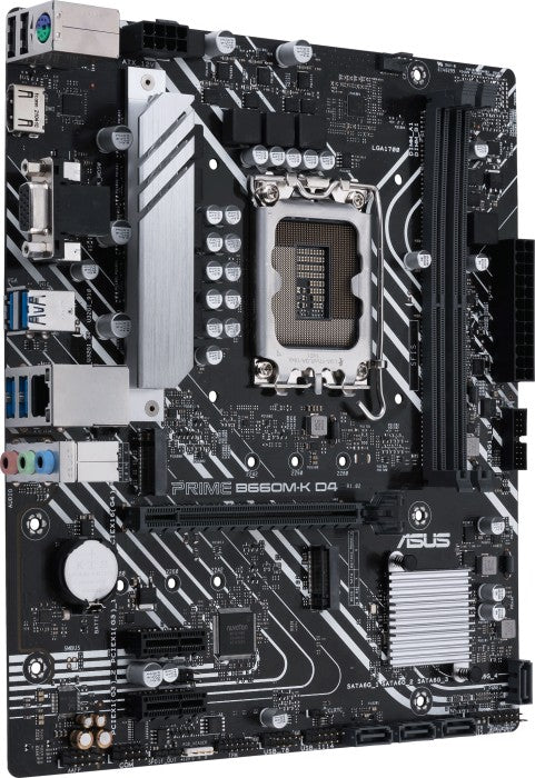 ASUS PRIME B660M-K D4, DDR4, SATA3, USB3.2Gen1, HDMI, LGA1700 mATX