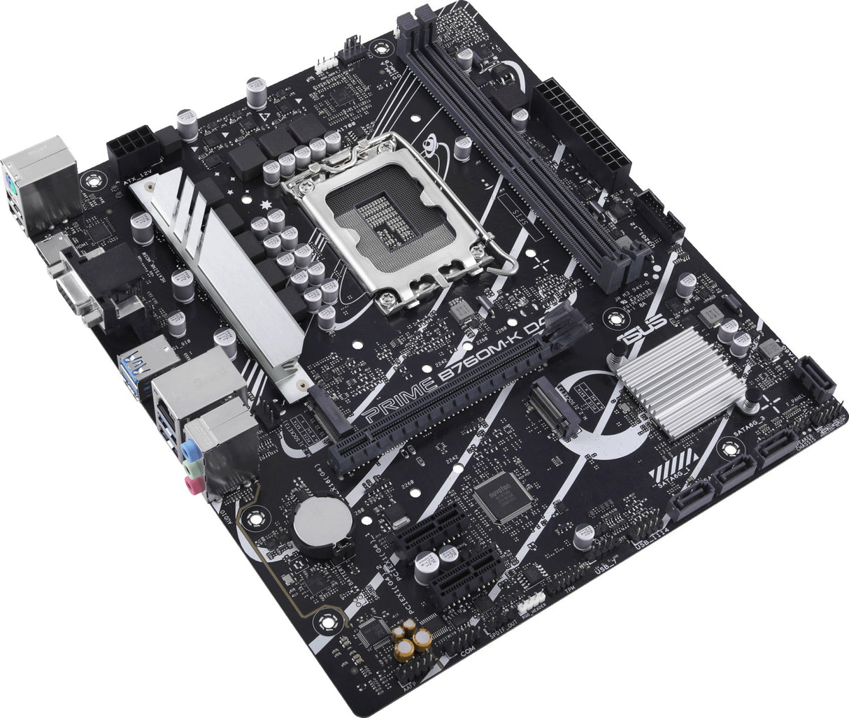 ASUS PRIME B760M-K D4, DDR4, SATA3, USB3.2Gen1, HDMI, PCIe 4.0, LGA1700 mATX