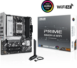 ASUS PRIME B840M-A WIFI, DDR5, SATA3, USB3.2Gen2, DP, 2.5GbE, WiFi 6E, AM5 mATX