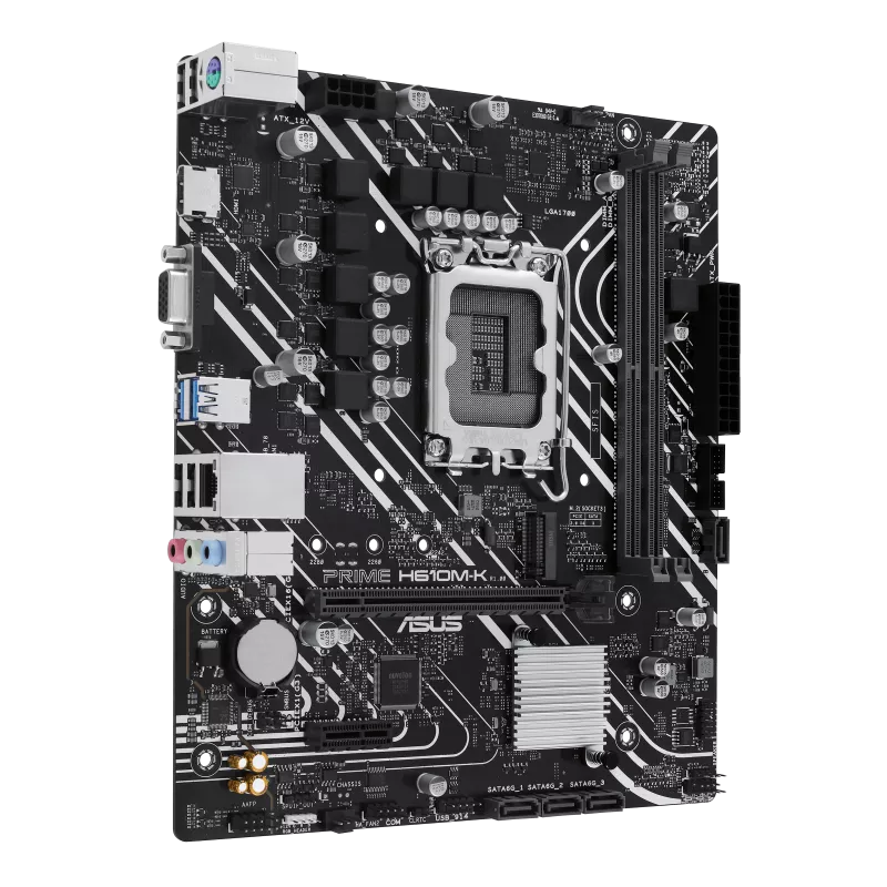 ASUS PRIME H610M-K, DDR5, SATA3, HDMI, USB3.2Gen1, LGA1700 mATX