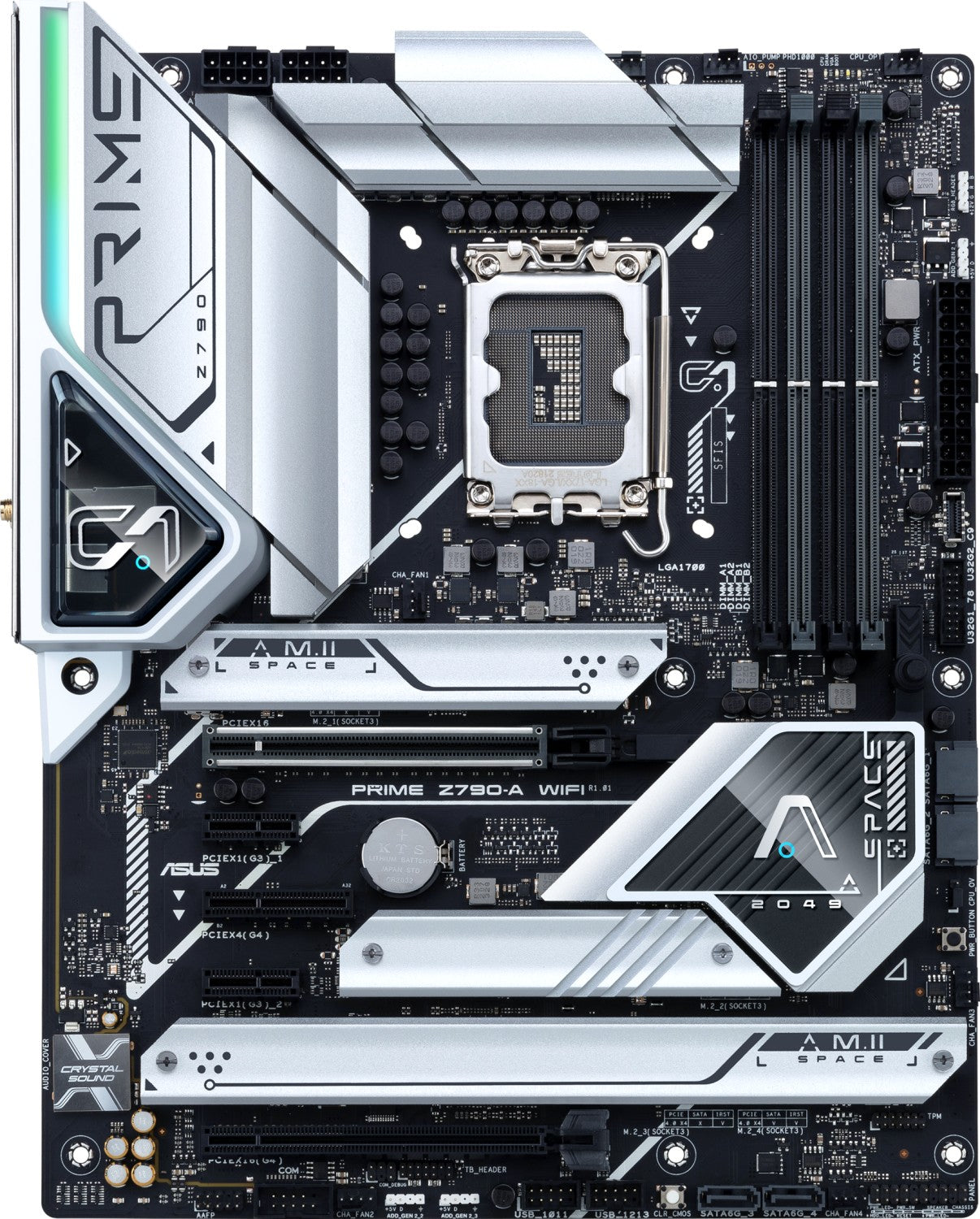 ASUS PRIME Z790-A WIFI, DDR5, SATA3, USB3.2Gen2x2, DP, 2.5GbE, WIFI 6E, LGA1700 ATX