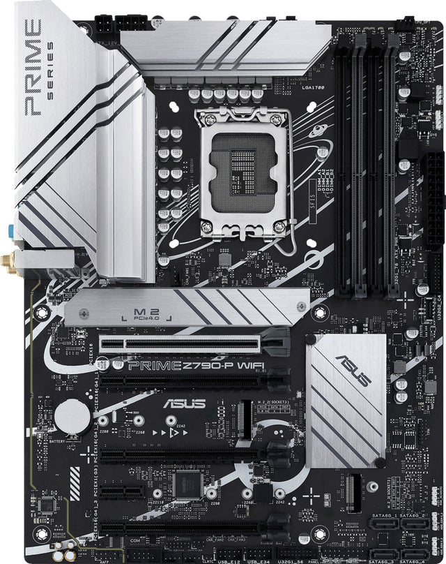 ASUS PRIME Z790-P WIFI, DDR5, SATA3, USB3.2Gen2x2, DP, 2.5GbE, 2x2 Wi-Fi 6, LGA1700 ATX