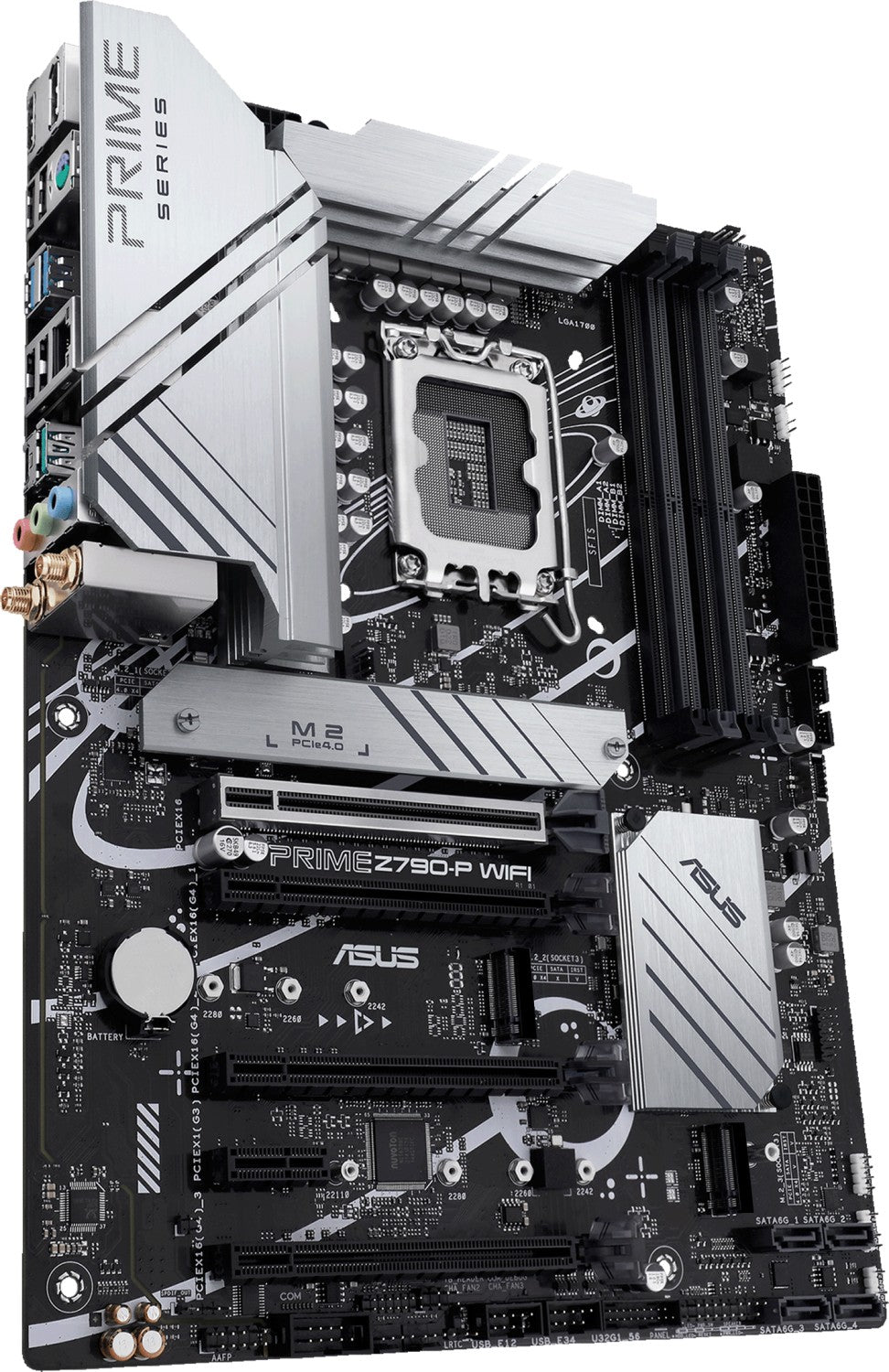 ASUS PRIME Z790-P WIFI, DDR5, SATA3, USB3.2Gen2x2, DP, 2.5GbE, 2x2 Wi-Fi 6, LGA1700 ATX