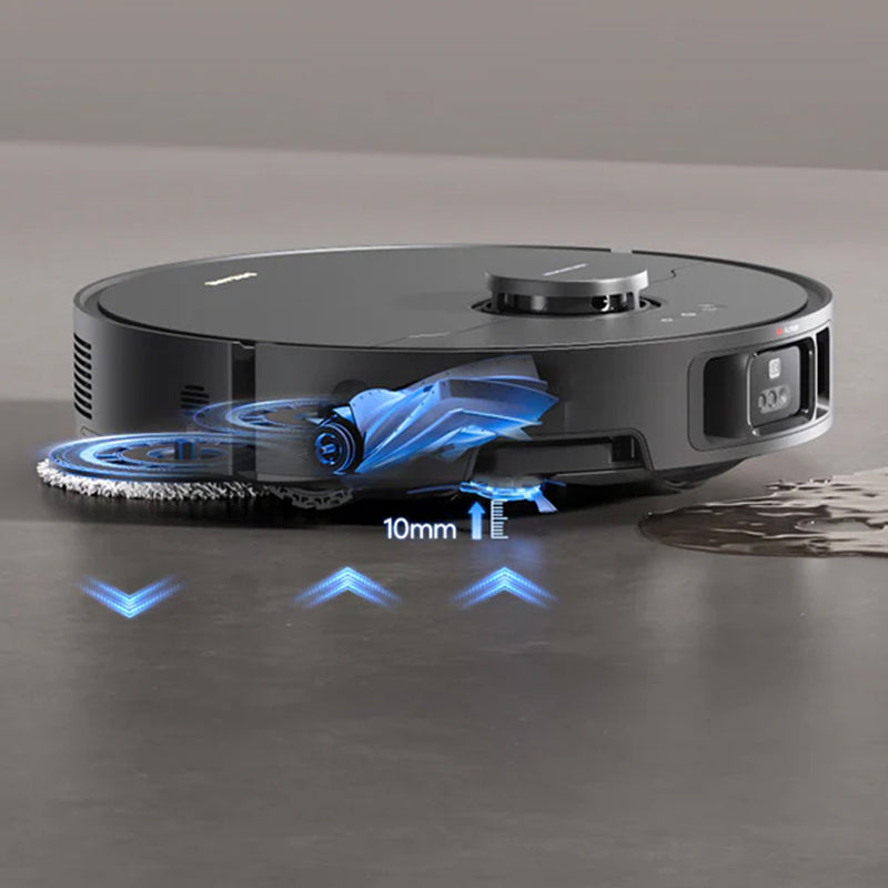 Dreame X40 Ultra robotski sesalnik s samopraznilno postajo, bel