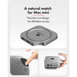 IcyBox IB-DK100 USB-C priklopna postaja za Mac mini M4