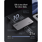 IcyBox IB-DK7402-C31 Diamond Docking USB-C priklopna postaja