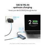 IcyBox IB-DK4081-SO Travel Docking USB-C priklopna postaja