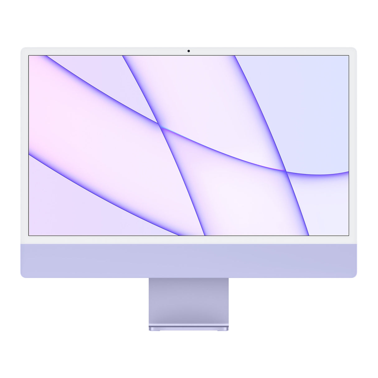 Obnovljen iMac 24, M1, 8GB, 256GB, Razred A+, Purple