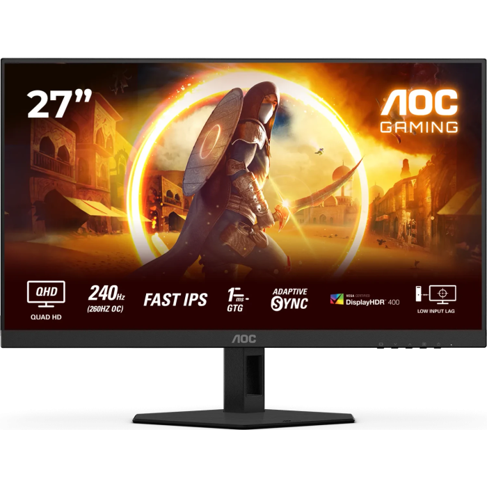 AOC Agon Q27G4ZR 27" IPS QHD 260Hz 1ms G-SYNC monitor