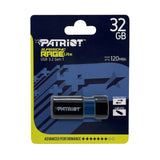 Patriot 32GB 120MB/s Supersonic Rage Lite USB 3.2 spominski ključek