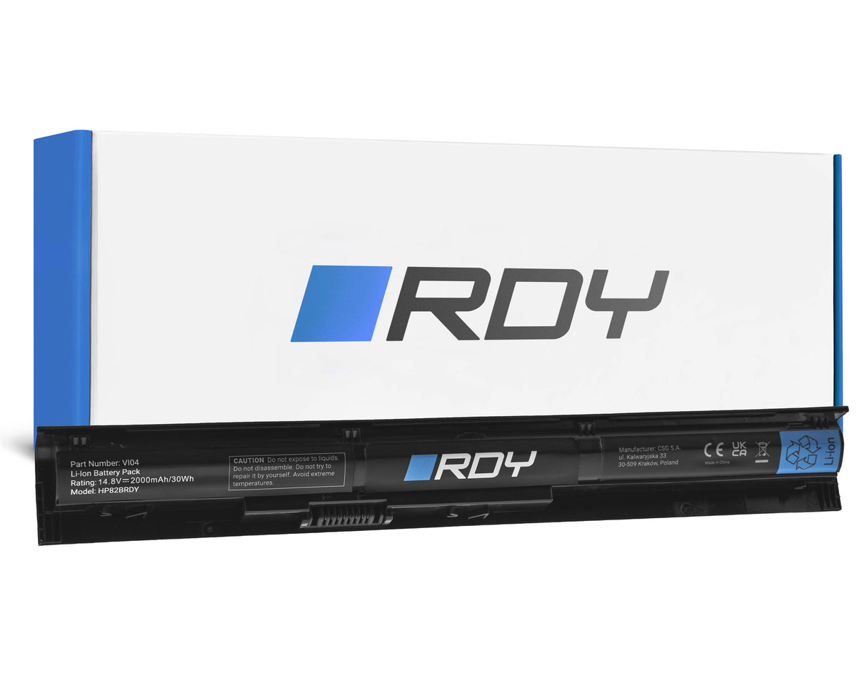 RDY Baterija za prenosnik VI04 VI04XL 756743-001 756745-001 za HP ProBook 440 G2 445 G2 450 G2 455 G2 Envy 15 17 Pavilion 15 14.8V