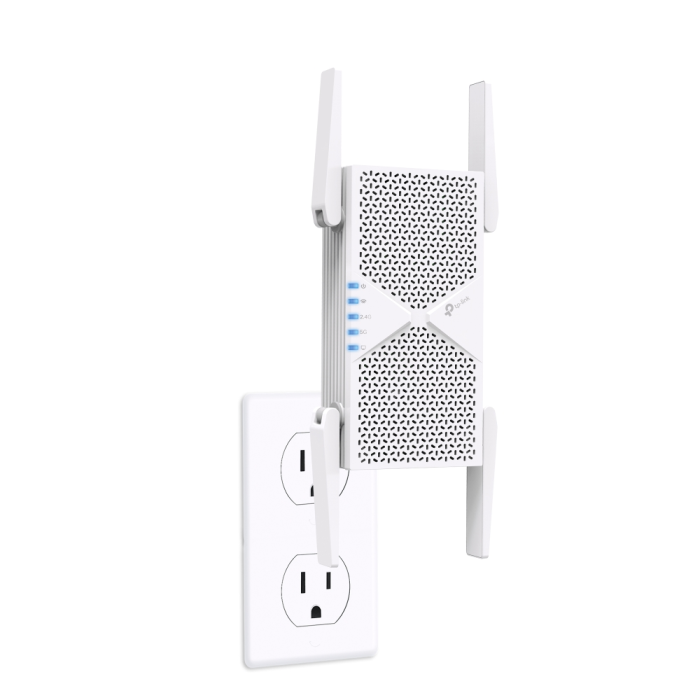 TP-LINK RE405BE BE6500 dvopasovni Wi-Fi 7 extender ojačevalnik signala