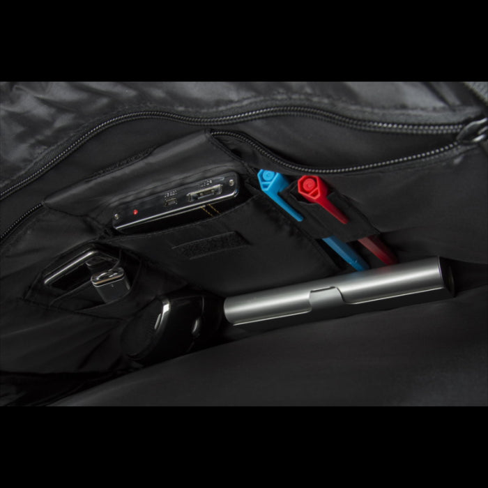 RivaCase ogljeno črna spremenljiva torba/nahrbtnik za prenosni računalnik 16 8290