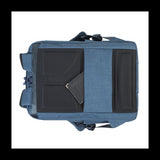 RivaCase turkizno-moder veliki nahrbtnik za prenosni računalnik 17.3 8365