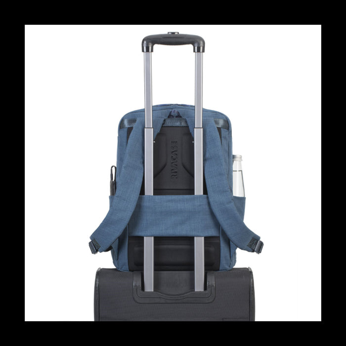 RivaCase turkizno-moder veliki nahrbtnik za prenosni računalnik 17.3 8365