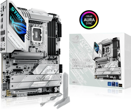 ASUS ROG STRIX Z890-A GAMING WIFI, DDR5, SATA3, USB4, DP, 2.5GbE, WIFI 7, LGA1851 ATX