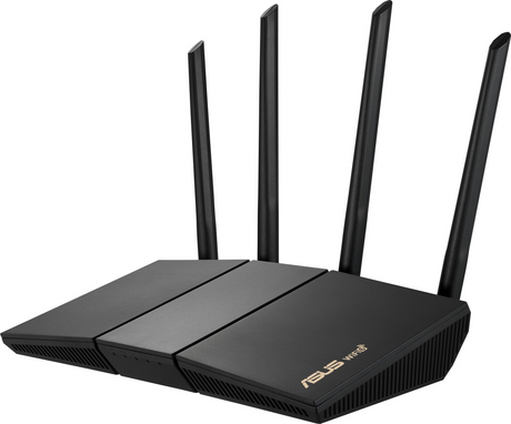 ASUS RT-AX57 MU-MIMO Dual-Band WiFi 6 AX3000 brezžični usmerjevalnik, 802.11ax/ac/a/g/b/n, 2402+574Mbps