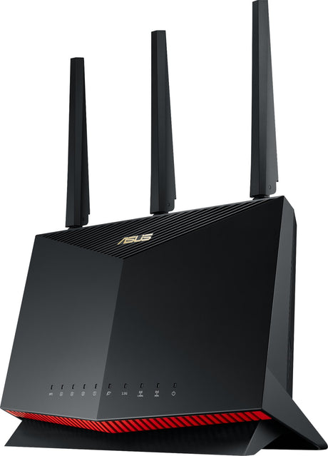 ASUS RT-AX86U PRO Gigabit Dual-Band WiFi 6 Gaming AX5400 brezžični usmerjevalnik, 802.11ax/ac/a/g/b/n, 861+4804 Mbps