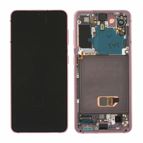 SAMSUNG GALAXY S21 TOUCH+LCD+FRAME PINK SERVICE PACK