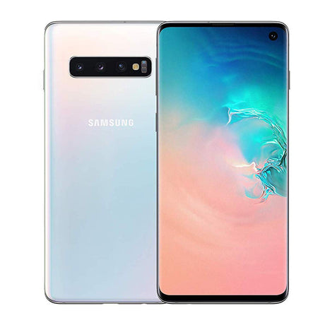 Obnovljen Samsung Galaxy S10 G973F DS 128GB Razred B, Bel