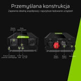 Green Cell pretvornik moči 12V  do230V 3000W/6000W spremenjen sinusni val