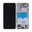 SAMSUNG GALAXY S22 TOUCH+LCD+FRAME PHANTOM WHITE ORIGINAL SERVICE PACK