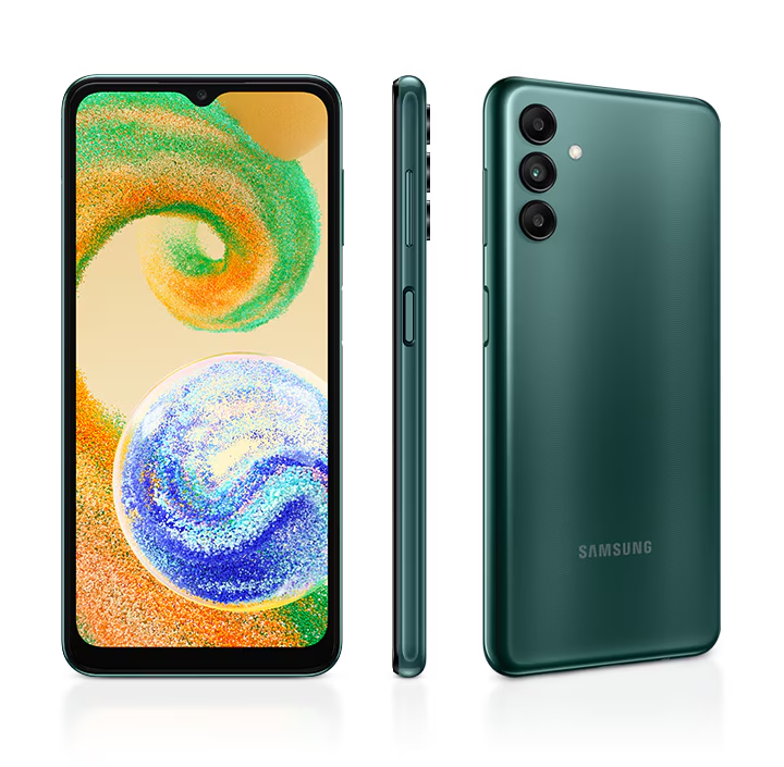 Obnovljen Samsung Galaxy A04s (32GB) Razred AB, temno zelen