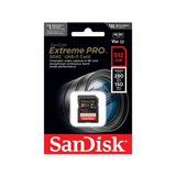 SanDisk 512GB Extreme PRO SDXC UHS-II spominska kartica