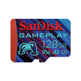 SanDisk 128GB GamePlay microSD spominska kartica za mobilni in konzolni gaming