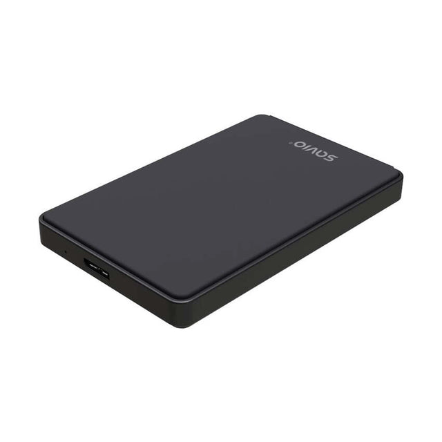 Ohišje za disk 2,5, Savio, črn, USB 3.0, AK-65
