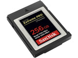 SanDisk Extreme PRO CFexpress Tip B, 256GB, 1700MB/s Branje, 1200MB/s Zapisovanje