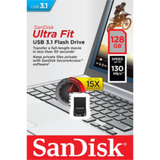 SanDisk 128GB Ultra Fit USB-A 3.2 Gen 1 USB ključ