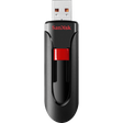 Sandisk Cruzer Glide 128GB USB 2.0 črno-rdeč spominski ključek