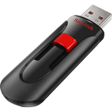 Sandisk Cruzer Glide 128GB USB 2.0 črno-rdeč spominski ključek