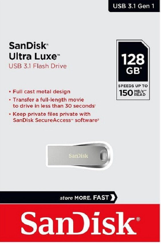 SanDisk 128GB Ultra Luxe USB 3.1