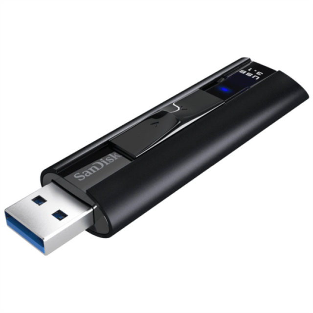 SanDisk 128GB Extreme PRO USB-A 3.2 Gen 1 USB ključ