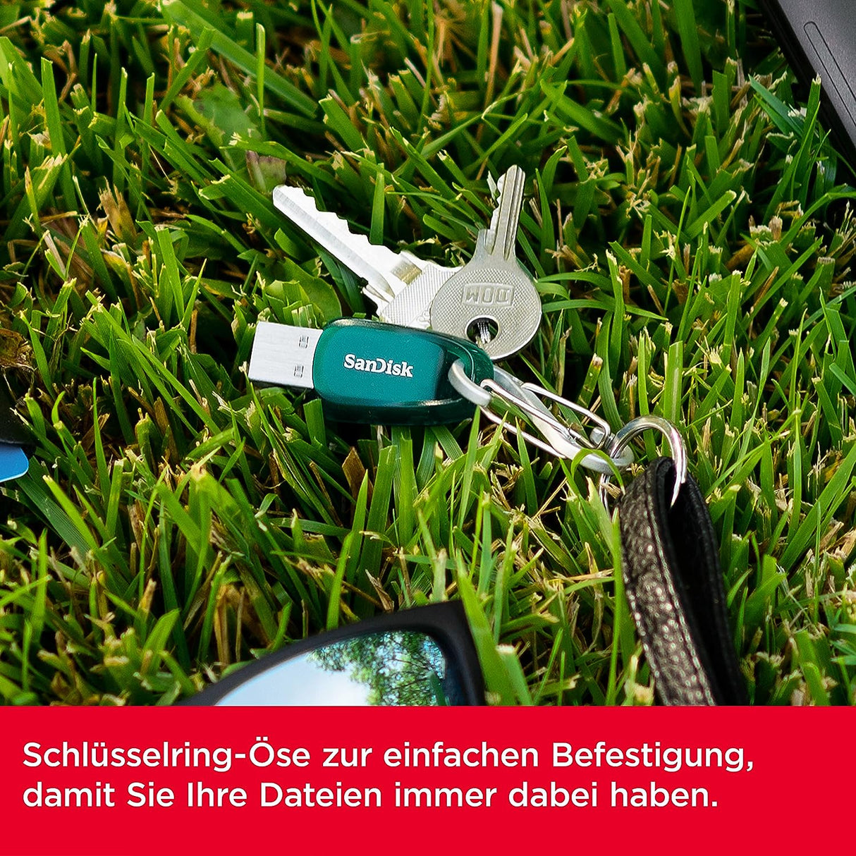 SanDisk 64GB Ultra Eco USB Flash Drive USB 3.2 Gen 1, do 100MB/s