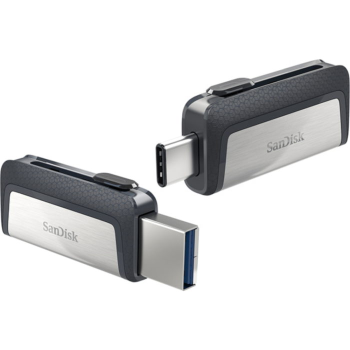 SanDisk 64GB Ultra Dual USB-C/A 3.1 Gen 1 USB ključ