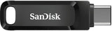 SanDisk Ultra Dual Drive Go USB Type C, 512GB 3.1/3.0, b do 150 MB/s, črn