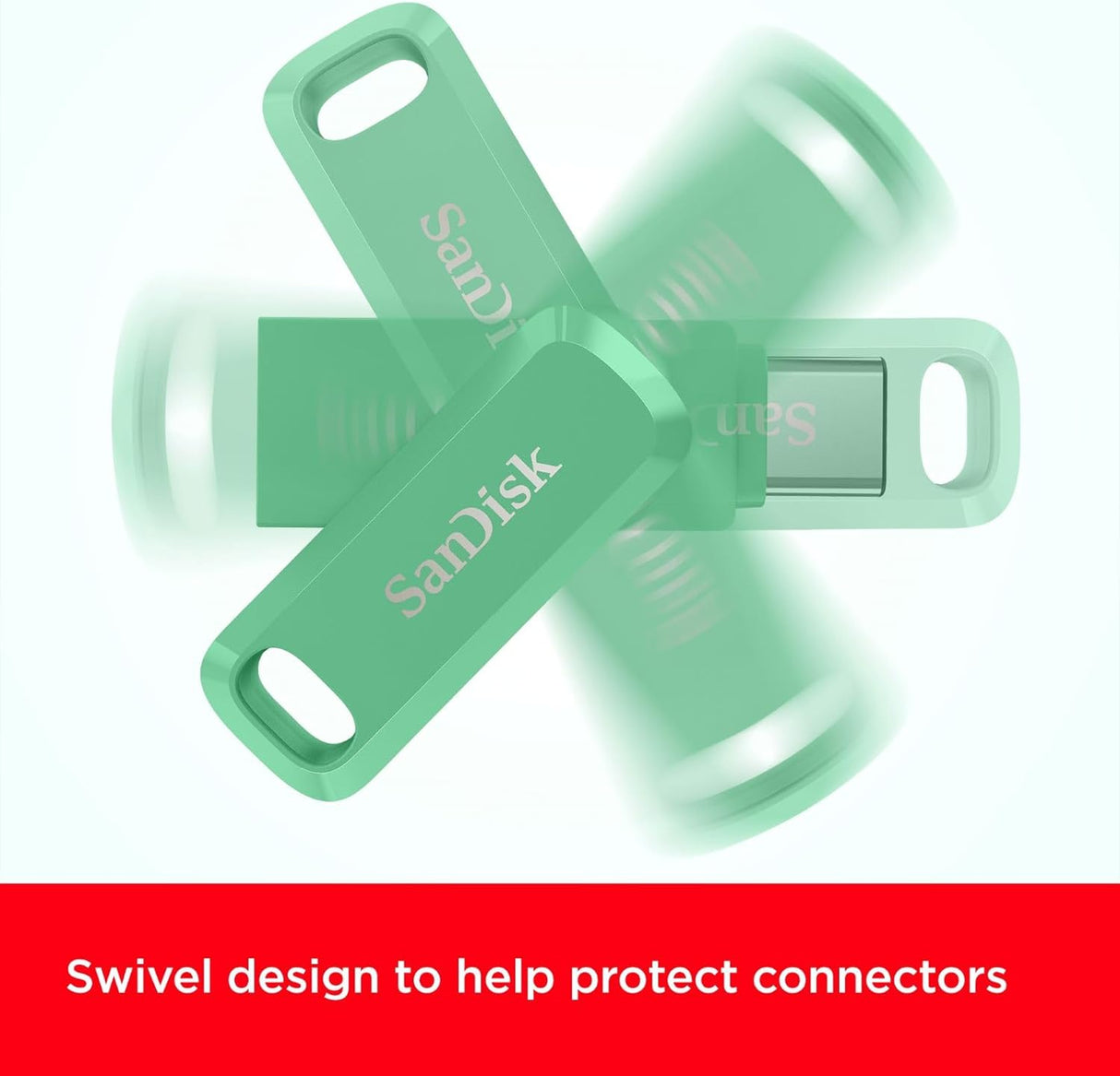 SanDisk USB 64GB Ultra Dual Drive Go USB Type-C 150MB/s zelen