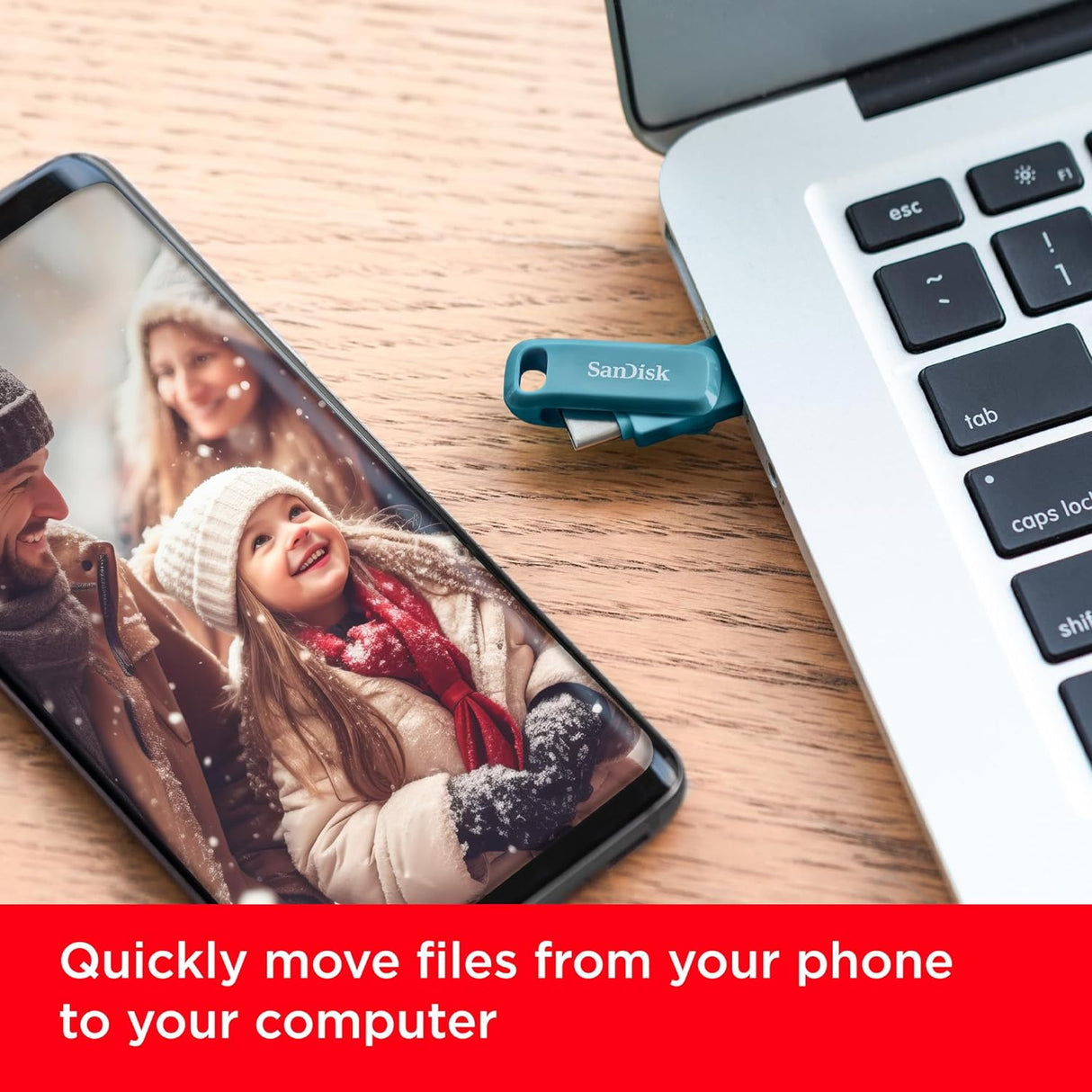 SanDisk USB 256GB Ultra Dual Drive Go USB Type-C 400MB/s moder