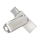 SanDisk Ultra Dual Drive Luxe USB Type-C 64GB 400MB/s USB 3.1 Gen 1, srebrn