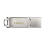 SanDisk Ultra Dual Drive Luxe USB Type-C 64GB 150MB/s USB 3.1 Gen 1, srebrn