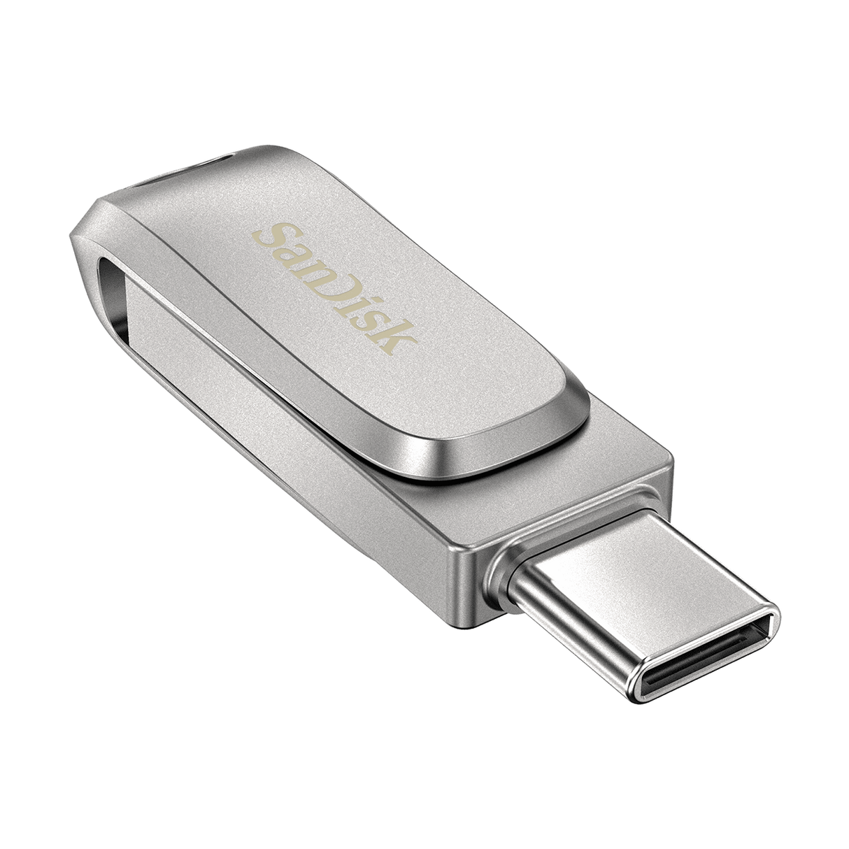 SanDisk Ultra Dual Drive Luxe USB Type-C 128GB 400MB/s USB 3.2 Gen 1, srebrn