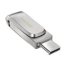 SanDisk Ultra Dual Drive Luxe USB Type-C 1TB 150MB/s USB 3.1 Gen 1, srebrn