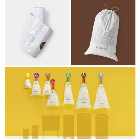 Brabantia vrečke Perfect Fit 45L X 20 kos x 6