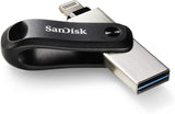 SanDisk iXpand 128GB USB iPhone in iPad