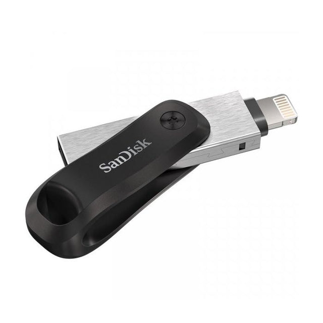 SanDisk iXpand Flash Drive Go 128GB - USB3.0 + Lightning - for iPhone and iPad