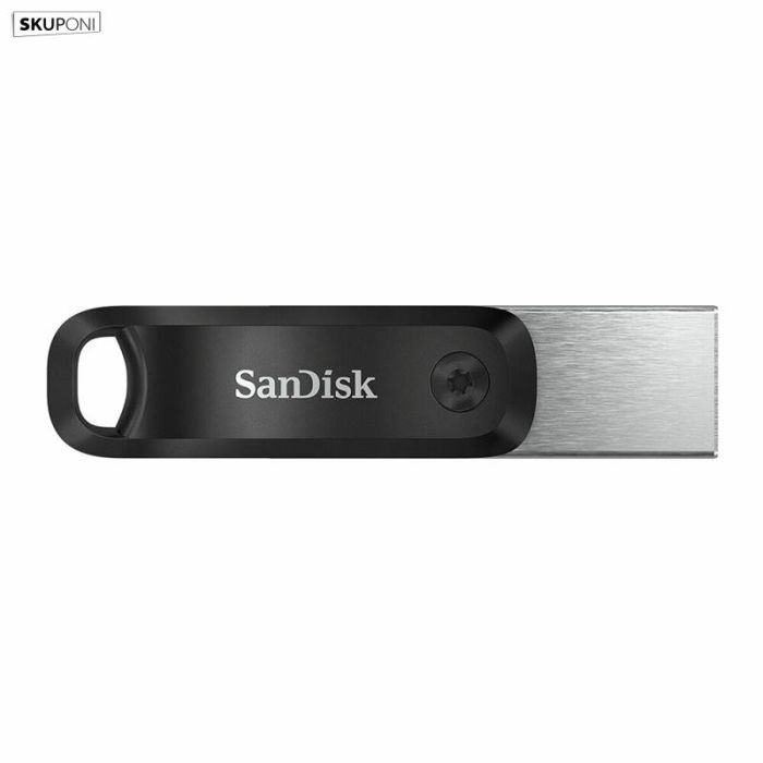SanDisk iXpand Flash Drive Go 256GB - USB3.0 + Lightning - for iPhone and iPad