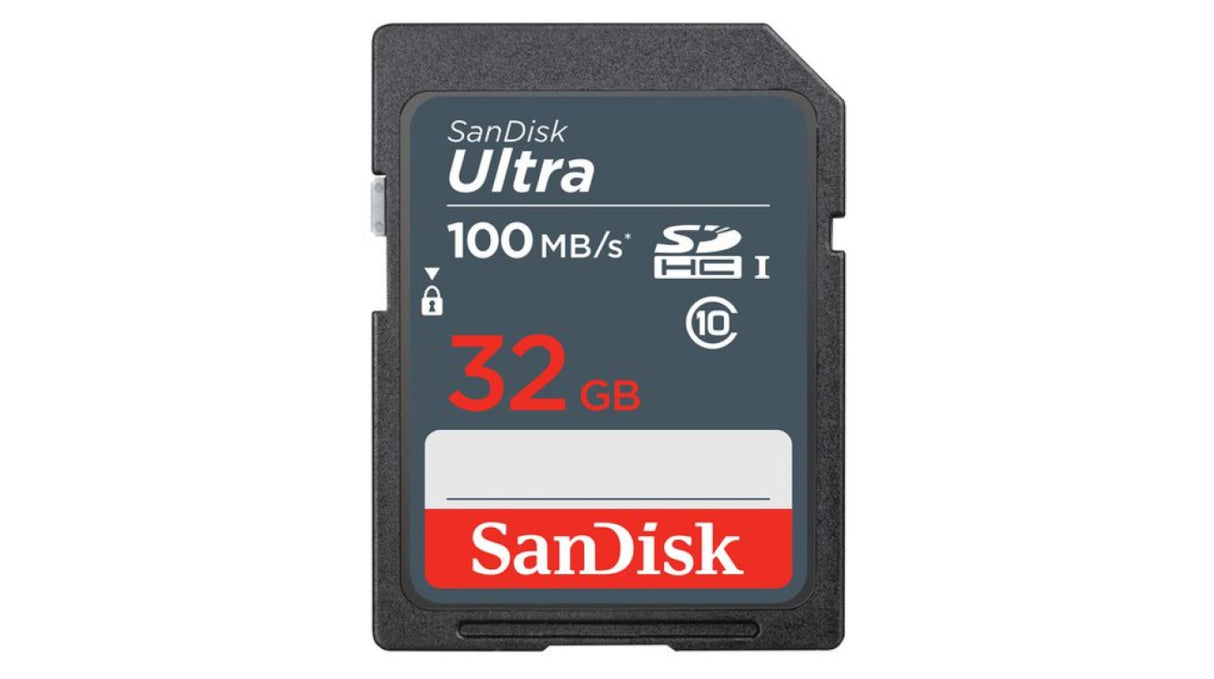 SanDisk Ultra 32GB SDHC C10, U1, Full HD, SD spominska kartica100MB/s